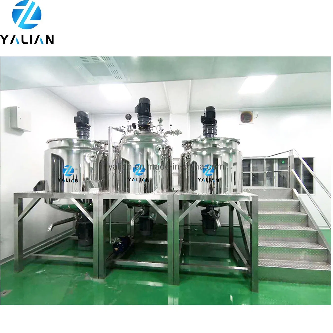 Liquid Mixer Machine Liquid Detergent Equipment High Speed Disperser