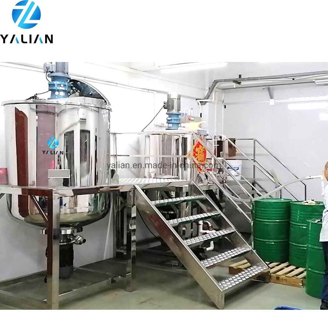 Liquid Mixer Machine Liquid Detergent Equipment High Speed Disperser