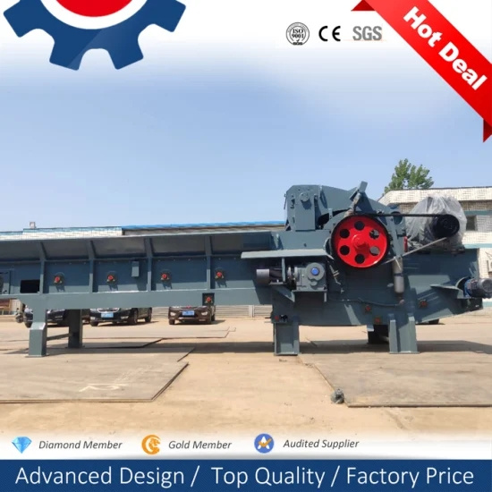 Low Price Truck Heavy Duty Large Scale Garden Sawdust Recycler