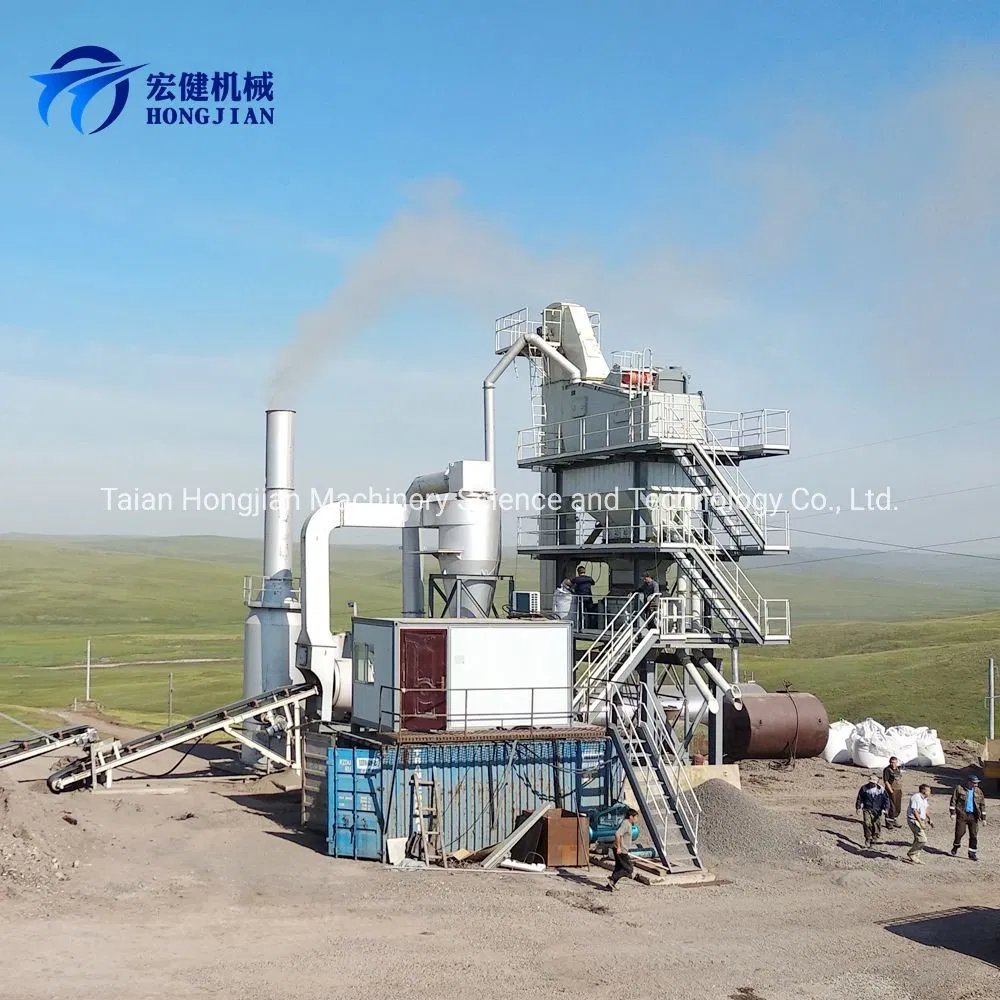Modular Design Stationary Asphalt Equipment Batching Mixer Plant with Capacity 160-240t with Good Price