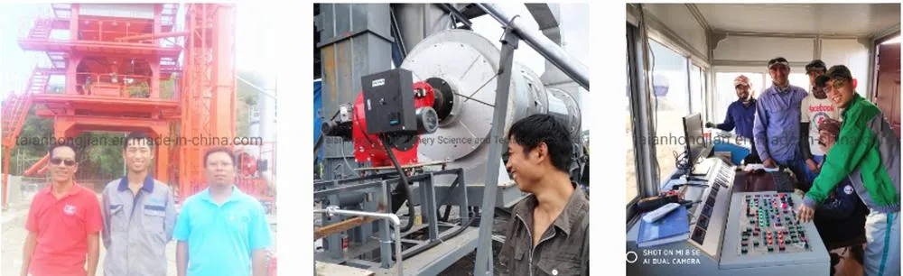 Modular Design Stationary Asphalt Equipment Batching Mixer Plant with Capacity 160-240t with Good Price
