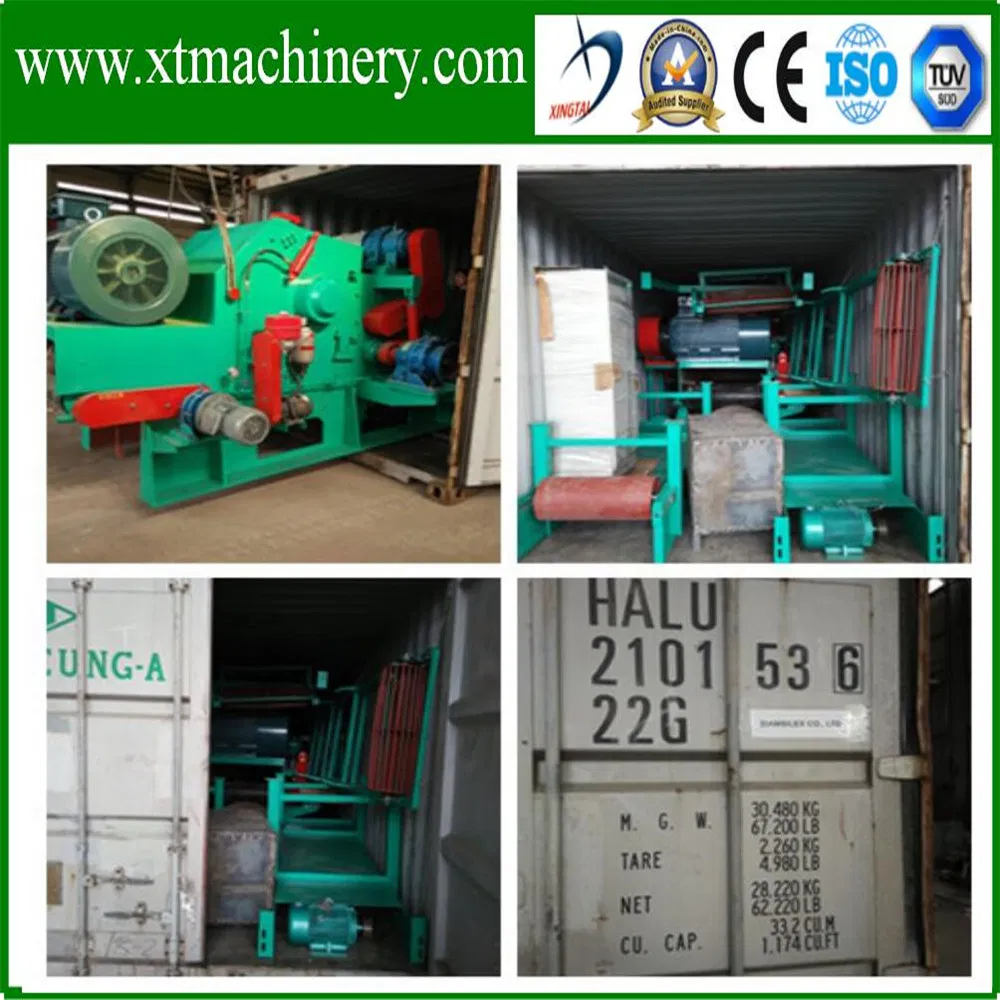 Multi Functional, 12ton Output, 20mm Finished Size Drum Wood Chipper