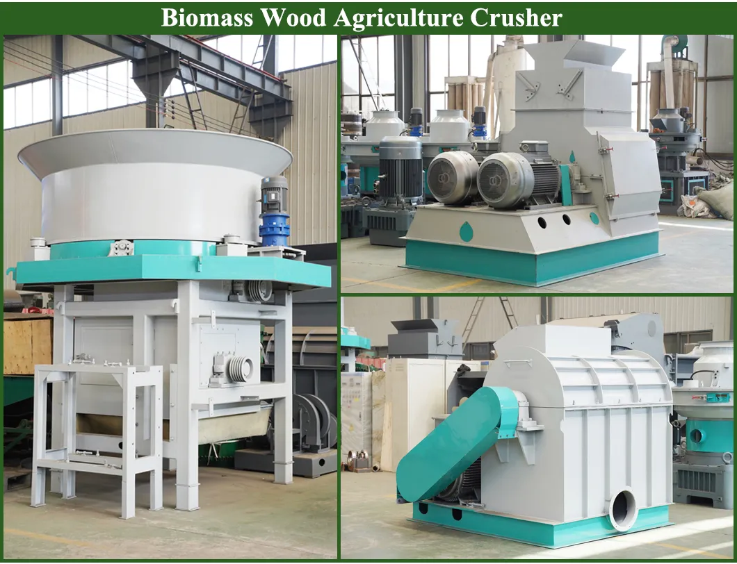 Multipal Application 4mm Sawdust Output, Wood Hammer Mill