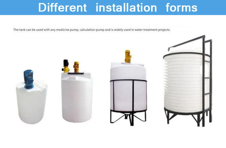 Paint Stainless Steel Chemical Solid Liquid Dosing Mixer