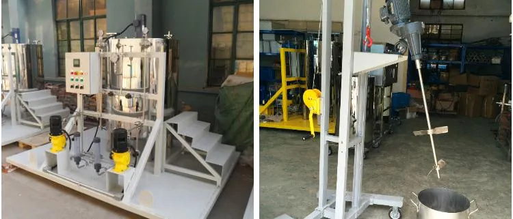 Paint Stainless Steel Chemical Solid Liquid Dosing Mixer