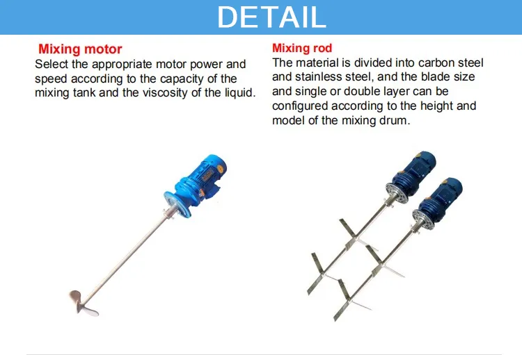 Paint Stainless Steel Chemical Solid Liquid Dosing Mixer