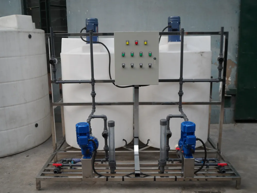 Paint Stainless Steel Chemical Solid Liquid Dosing Mixer