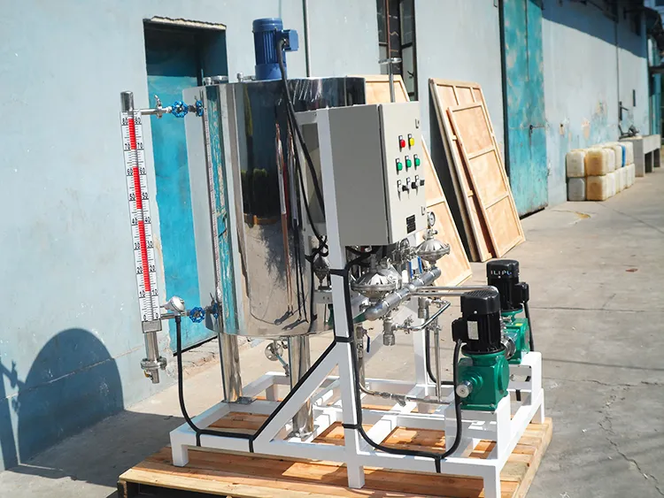 Paint Stainless Steel Chemical Solid Liquid Dosing Mixer