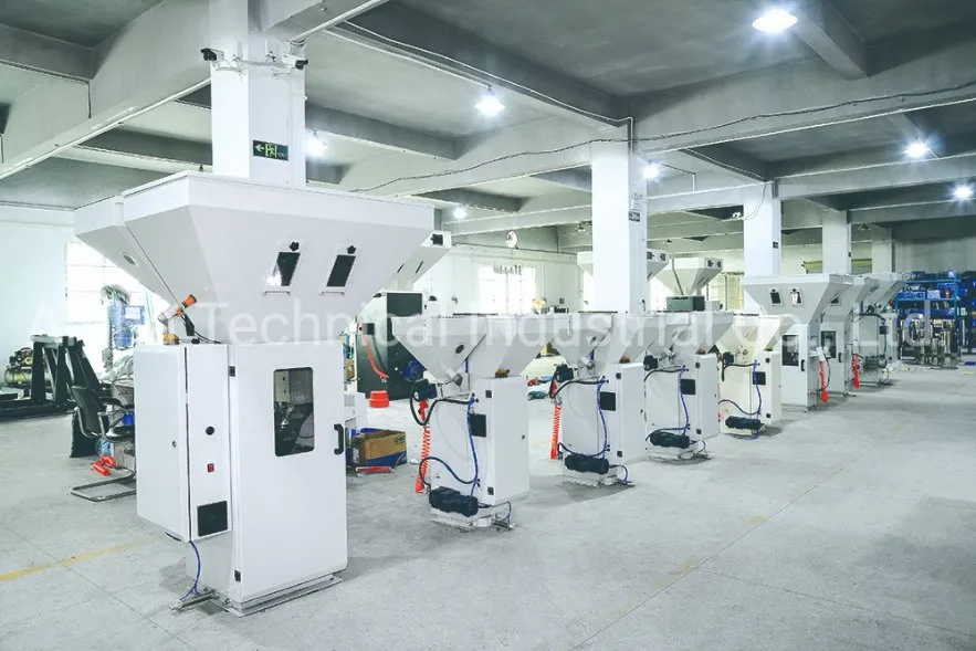 Plastic Powder Granules Dosing Mixer Loss in Weight Feeder Color Masterbatch Gravimetric Batch Blender