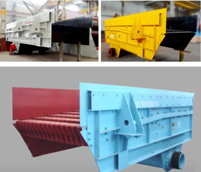 Portable Good Quality Supply Vibrating Feeder for Crushing Hard Stone