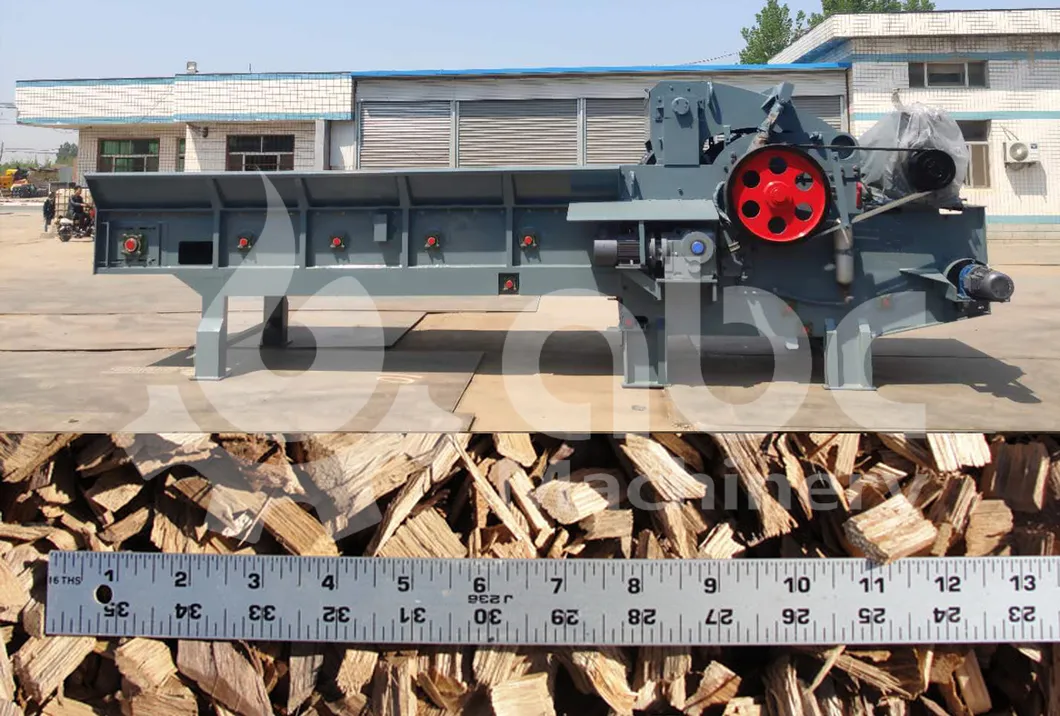Quality Industrial Hydraulic Electric Sawdust Wood Shaving Chipping Machinery