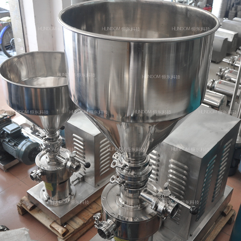 Sanitary Juice Beverage Dairy Powder Liquid Mixer Mixing Machine