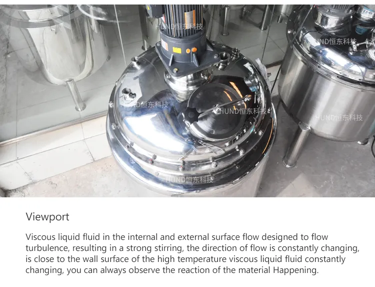 Sanitary Syrup Blending/Beverage Mixing Tank/Sugar Melting/Dissolving Tank