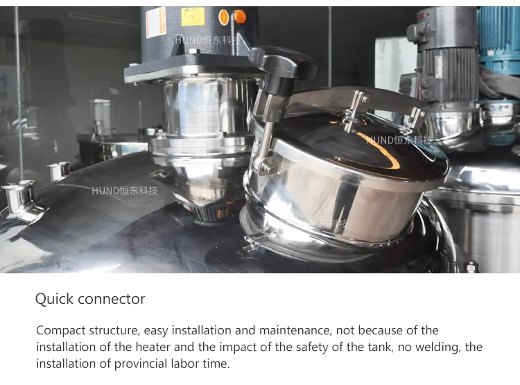 Sanitary Syrup Blending/Beverage Mixing Tank/Sugar Melting/Dissolving Tank