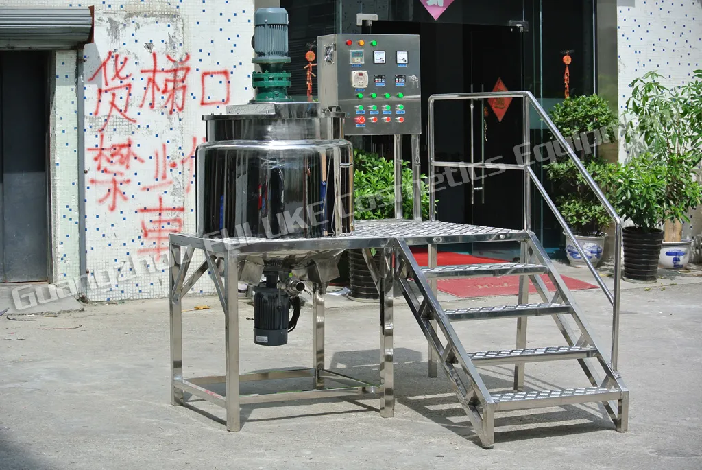 Shampoo Mixing Machine with Scraping Wall Mixing Guangzhou Fuluke