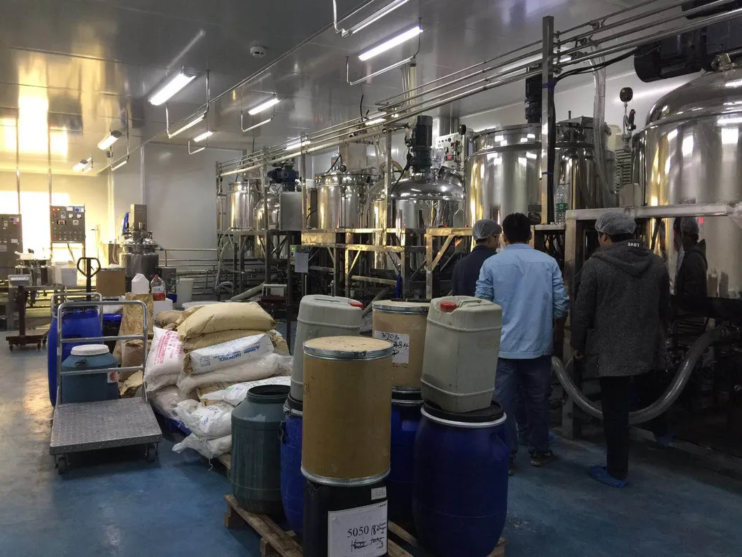 Shampoo Mixing Machine with Scraping Wall Mixing Guangzhou Fuluke