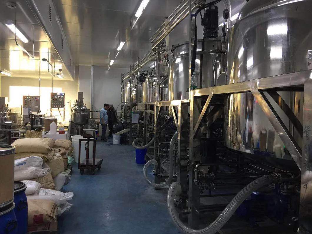 Shampoo Mixing Machine with Scraping Wall Mixing Guangzhou Fuluke