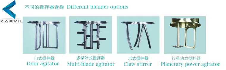 Slurry Mixing Planetary Blender Equipments