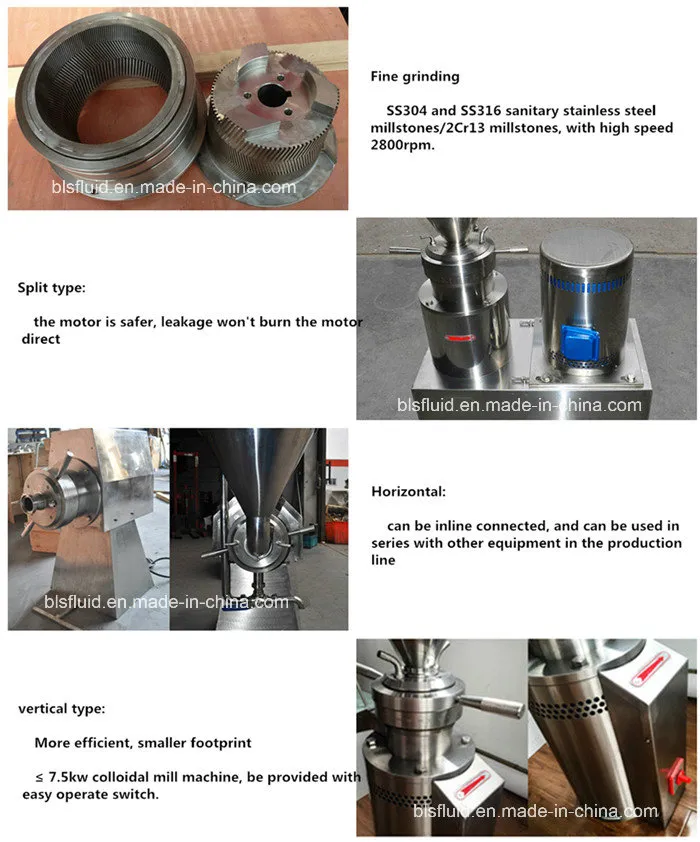 Split Case Grinder, Split Case Colloid Mill