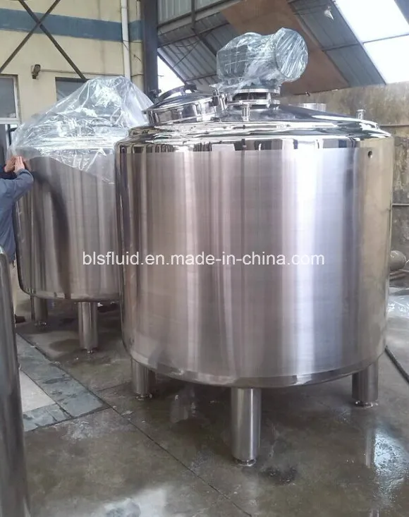 Stainless Steel Overhead Stirrer Pharmaceutical Liquid Sugar Syrup Mixing Tank