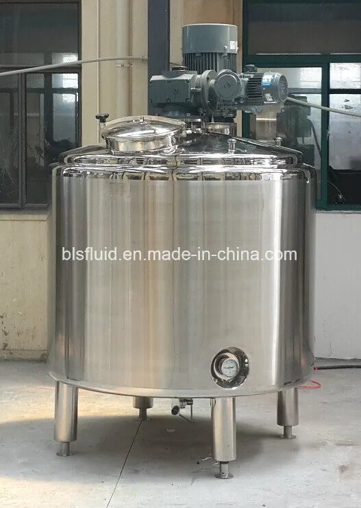 Stainless Steel Overhead Stirrer Pharmaceutical Liquid Sugar Syrup Mixing Tank