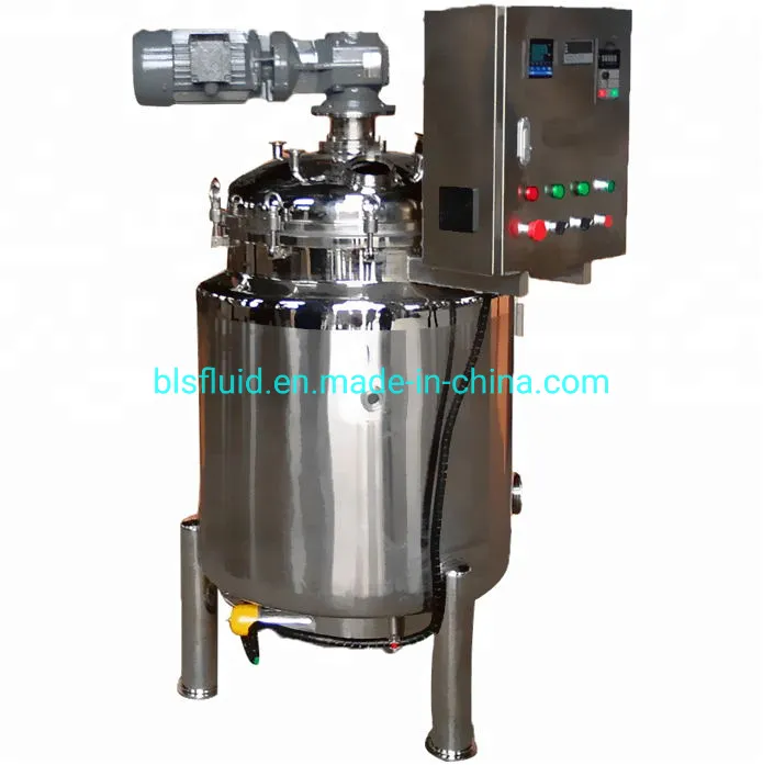 Stainless Steel Overhead Stirrer Pharmaceutical Liquid Sugar Syrup Mixing Tank