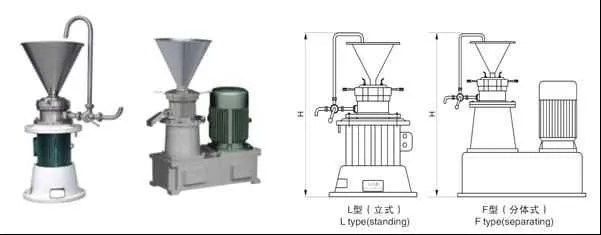Stainless Steel Sesame Sauce Paste Colloid Mill for Sesame