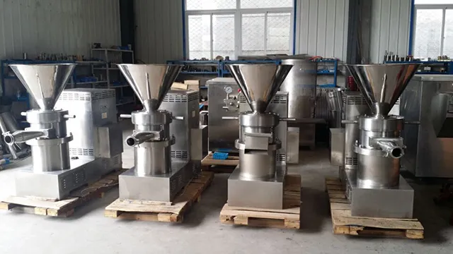 Stainless Steel Sesame Sauce Paste Colloid Mill for Sesame