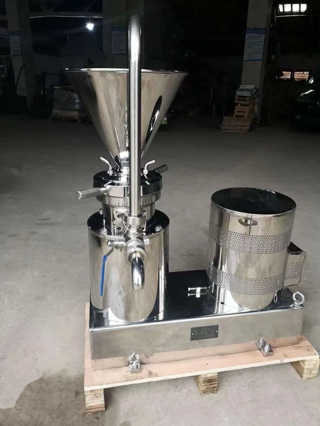 Stainless Steel Sesame Sauce Paste Colloid Mill for Sesame