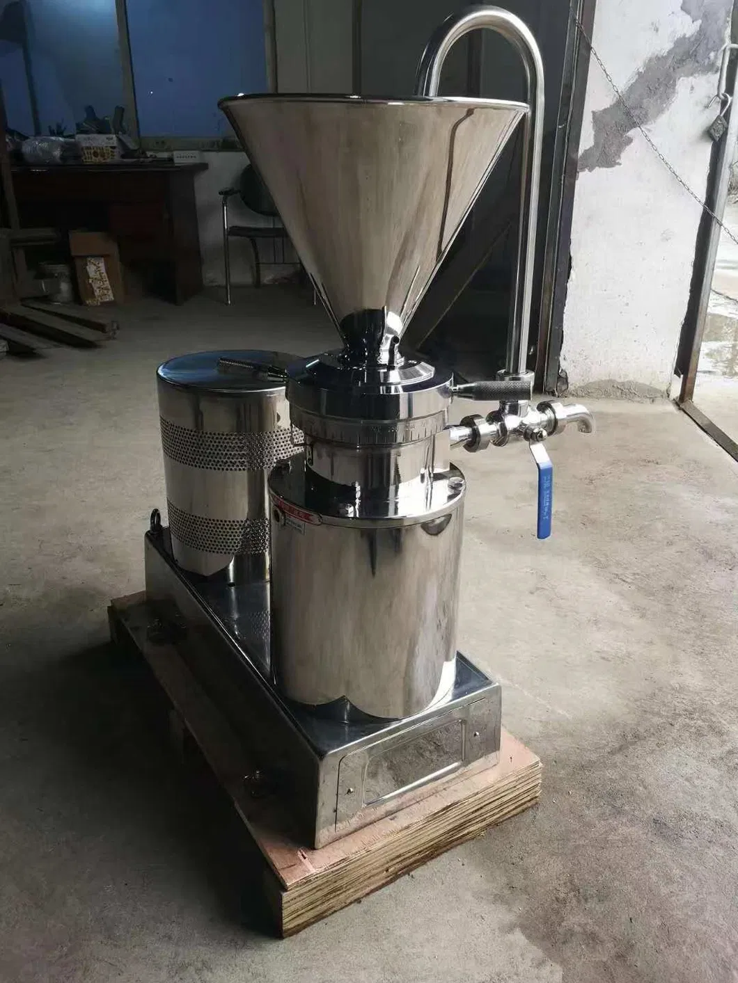 Stainless Steel Sesame Sauce Paste Colloid Mill for Sesame