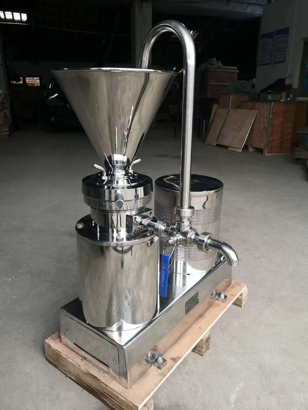Stainless Steel Sesame Sauce Paste Colloid Mill for Sesame