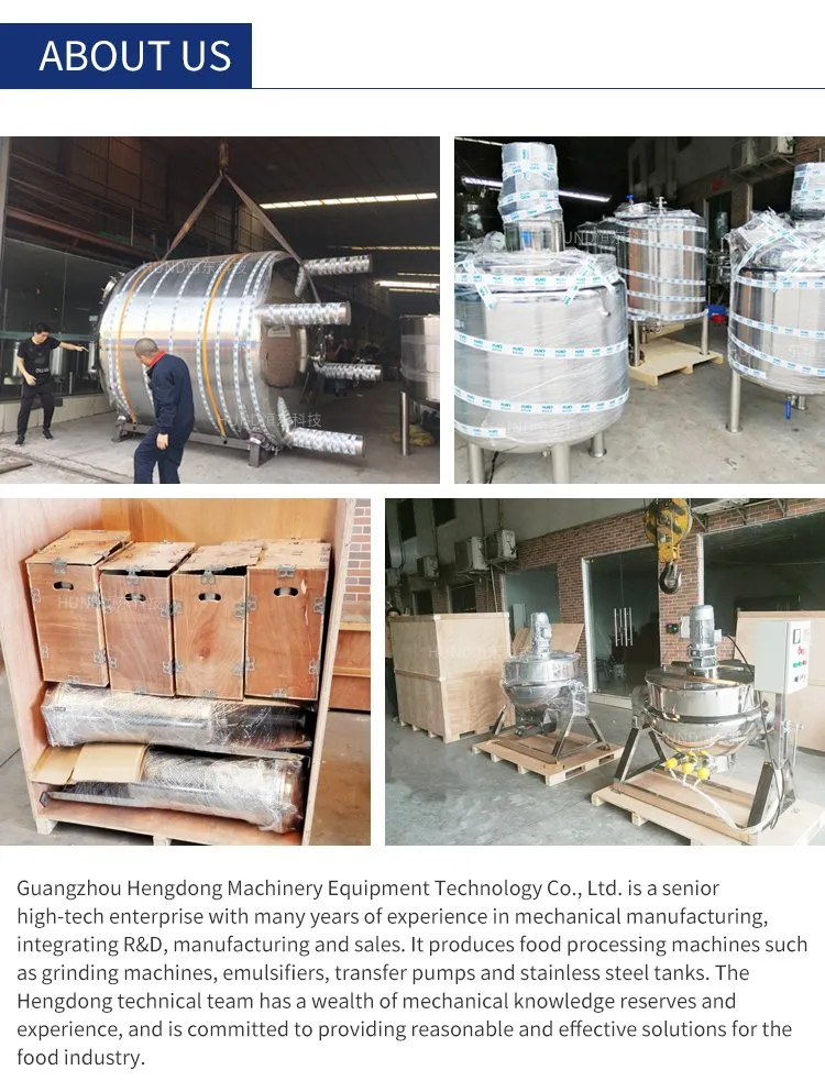 Stainless Steel Single Layer Perfume Making Machine Chemical Magnetic Agitation Tank Mayonnaise Mixer