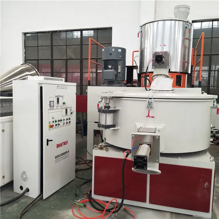 Stainless Steel SRL-Z Series PVC UPVC CPVC Plastic Powder Resin Hot and Cool Mixing Machine Mixer Unit with Lift