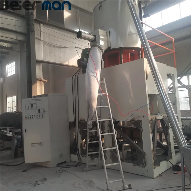 Stainless Steel SRL-Z Series PVC UPVC CPVC Plastic Powder Resin Hot and Cool Mixing Machine Mixer Unit with Lift