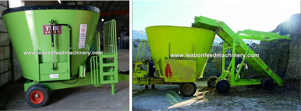 Tmr Feed Mixer for Farm Animal Feeding in China