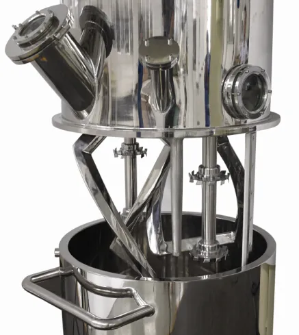 Top Li-Thium 60L Anode Battery Paste Mixing Double Planetary Disperser Mixer