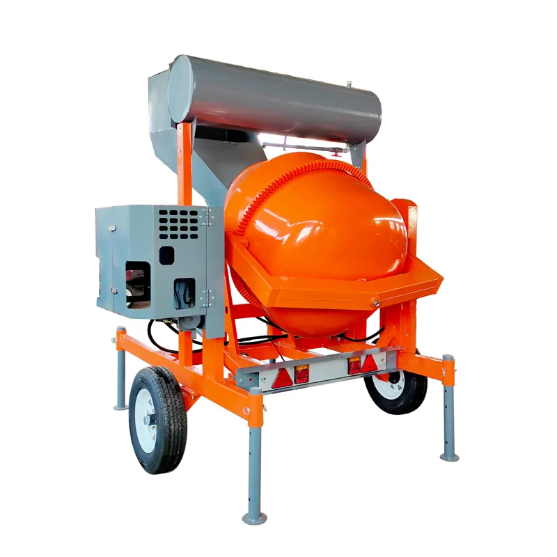 Top Quality China Supplier Mobile 350L Concrete Mixer Machine Factory