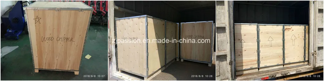 Tree Cutting Machine Self-Propelled Wood Chipper