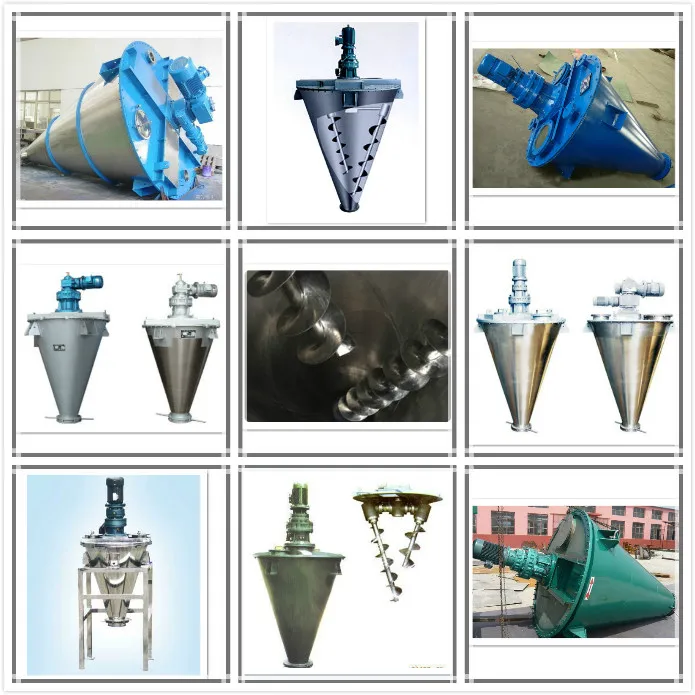 Vertical Nuata Type Industrial Dry Powder Mixture Machine