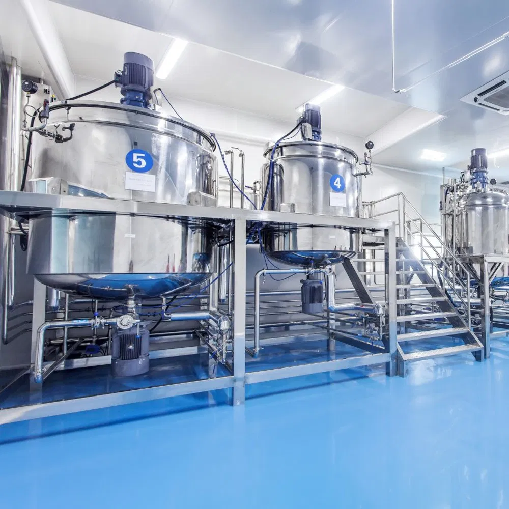 Vk Promake Yex-2000lp Guangzhou Detergent Cosmetics Beauty Ream Conditioner Ointment Large Capacity Stainless Steel Liquid Cream High Shear Mixing Machine
