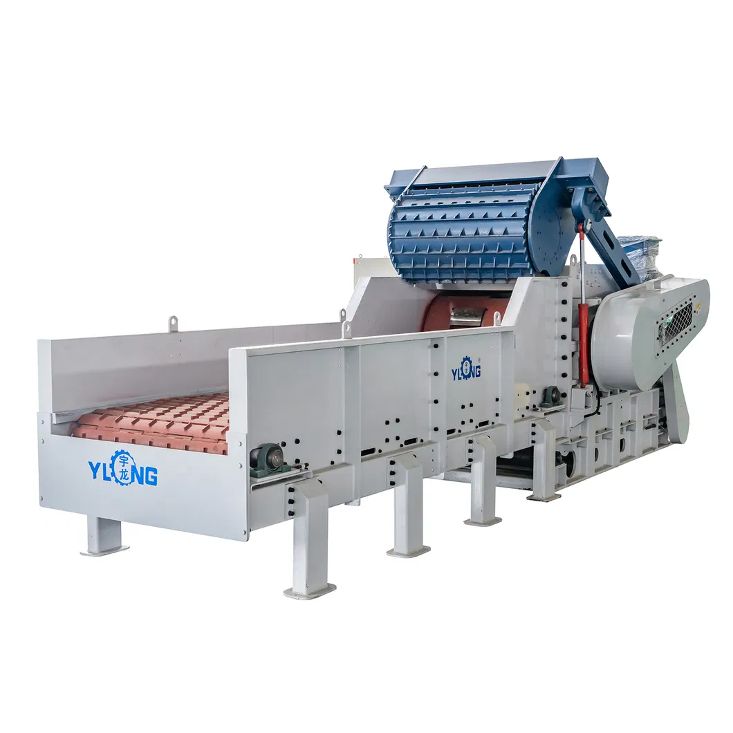 Wood Branches Crushing Chipper with Capacity 40-80 Cubic Meter Per Hour