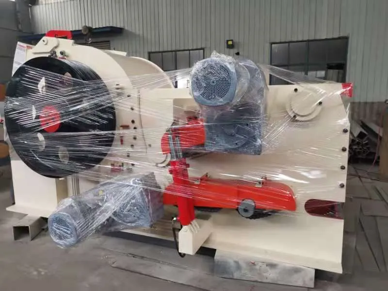 Wood Wastes Non-Wood Straws Electric Drum Type Wood Chipper