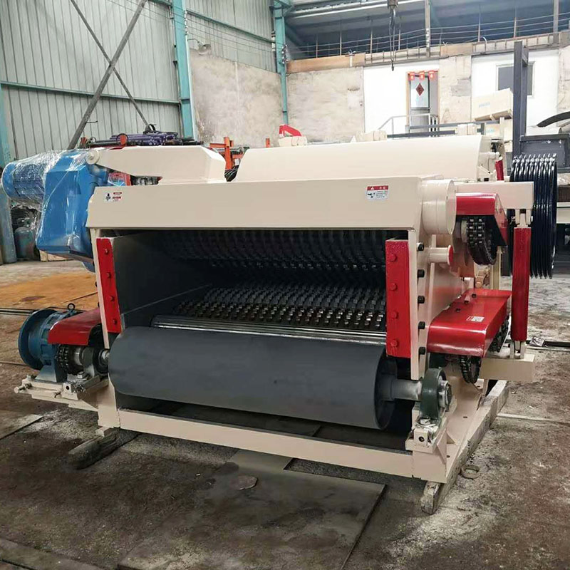 Wood Wastes Non-Wood Straws Electric Drum Type Wood Chipper